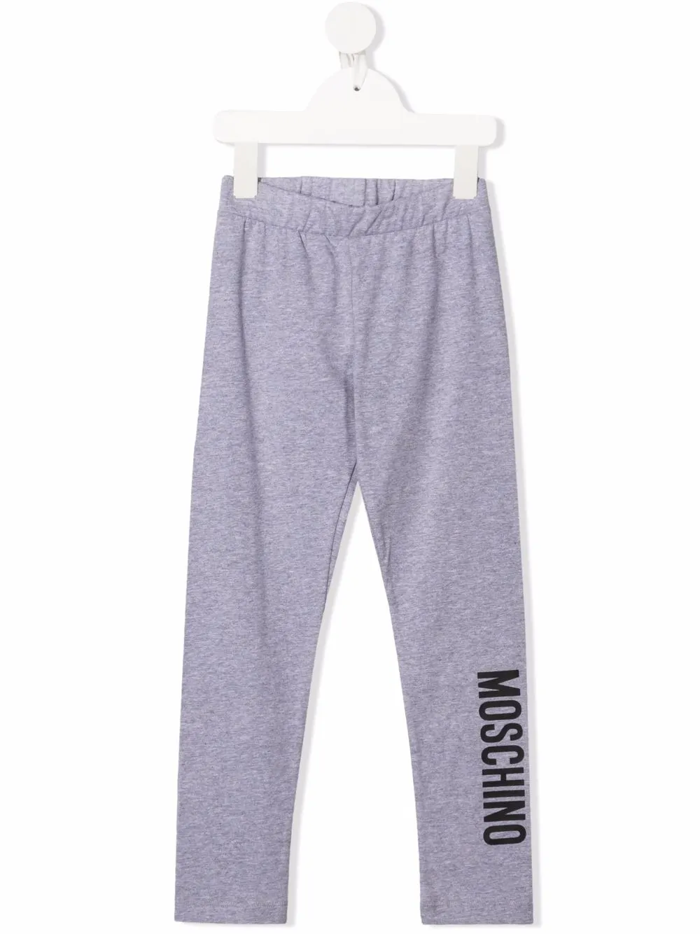 Moschino Kids легинсы с логотипом