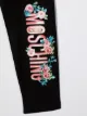 Moschino Kids leggins stretch con logo estampado