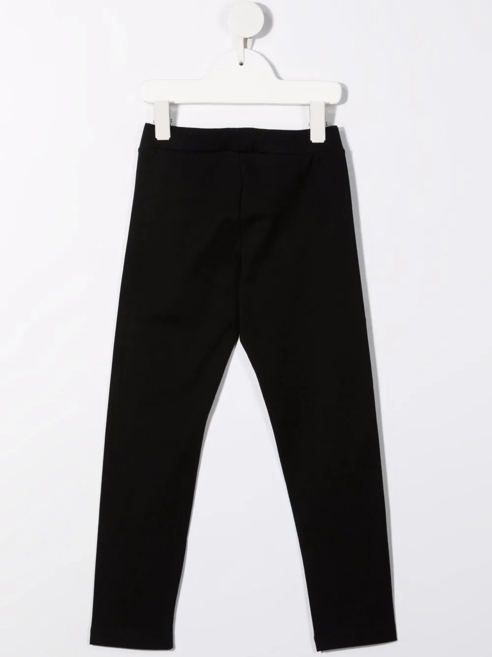 Imagen 2 de Moschino Kids leggins stretch con logo estampado