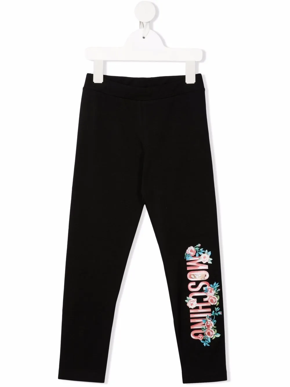 Imagen 1 de Moschino Kids leggins stretch con logo estampado