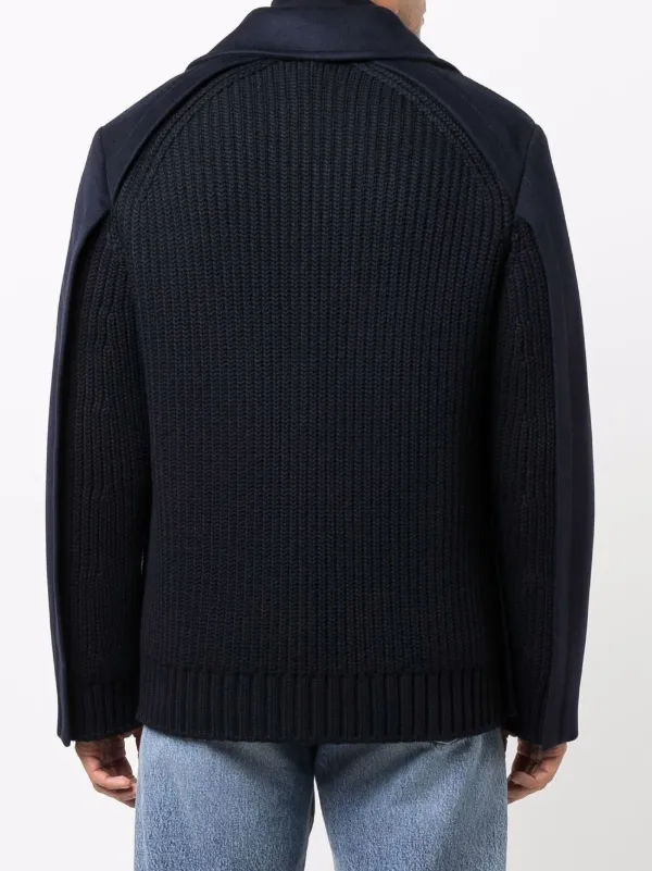 ヴァレンティノ バージンウールコート 36 Valentino Garavani カットアウト コート | グレー | FARFETCH JP