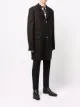Bottega Veneta single-breasted button-front mid-calf coat