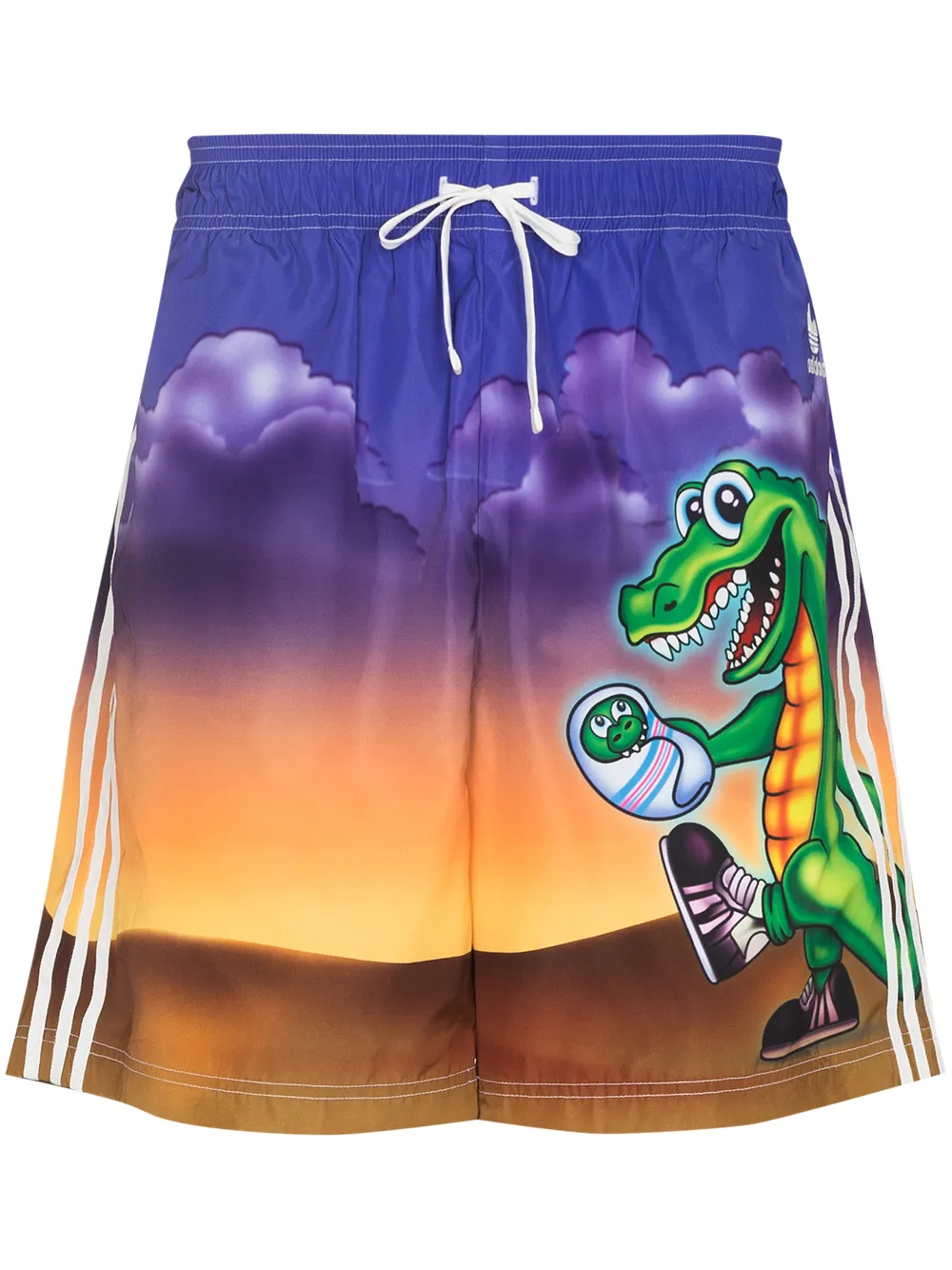 фото Adidas спортивные шорты crocodile из коллаборации с kerwin frost