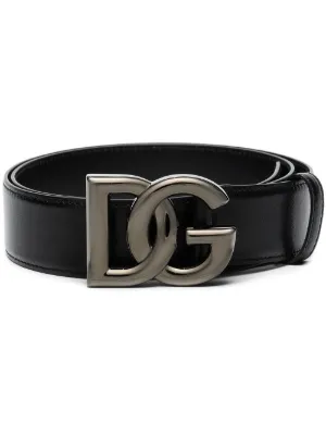 Dolce & Gabbana DG Logo Buckle Belt - Farfetch