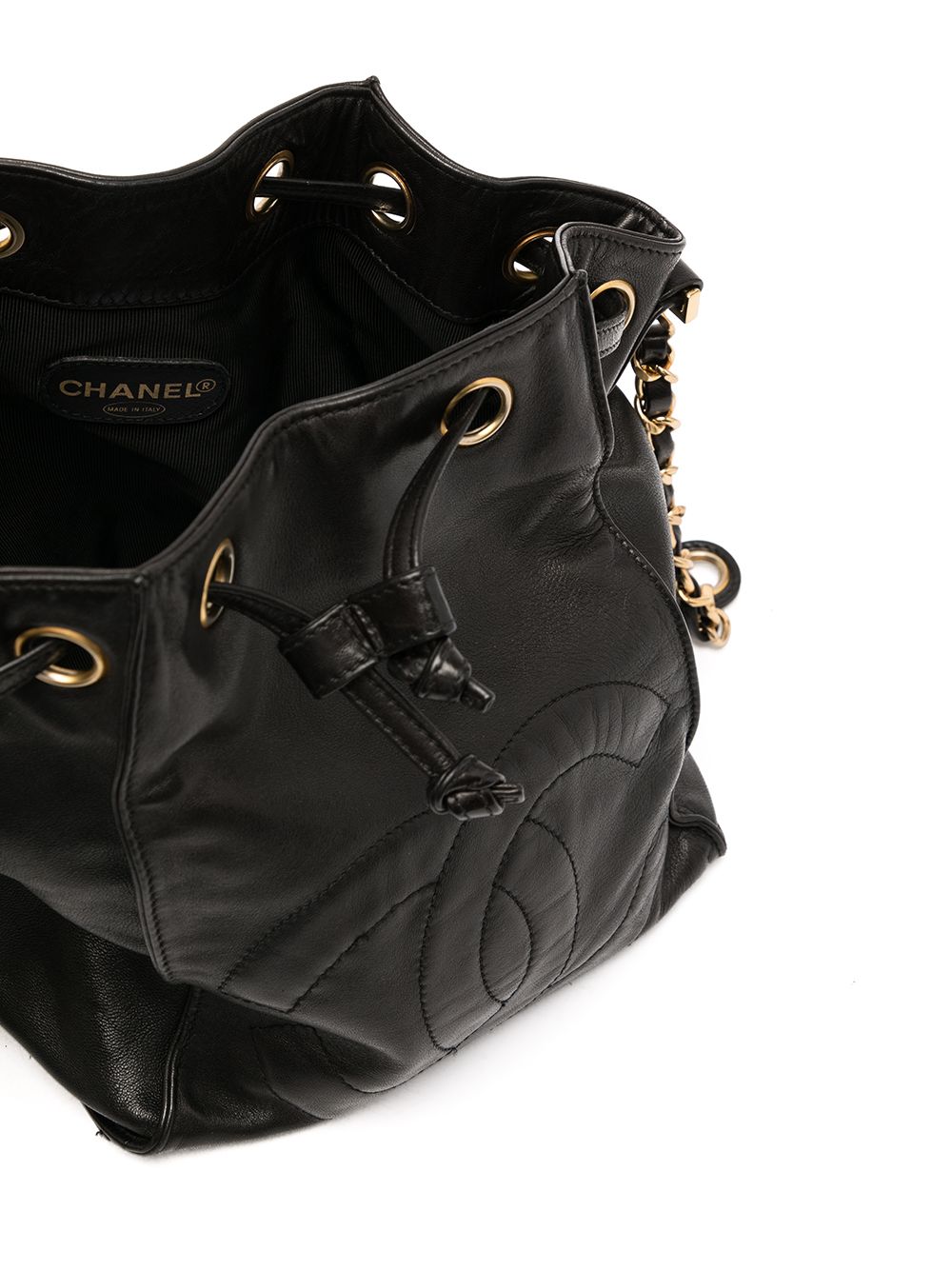 Chanel Vintage Black Caviar Drawstring Bucket Bag Small 24k GHW – Boutique  Patina