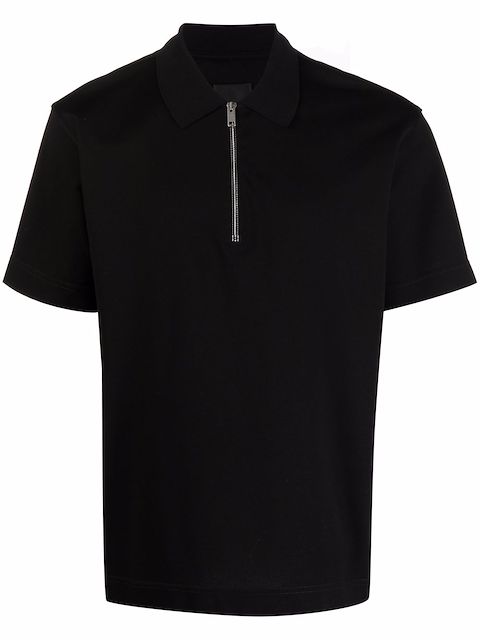 Givenchy zip-detail polo shirt