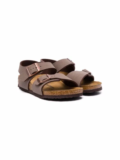 Birkenstock Kids sandalias con hebillas