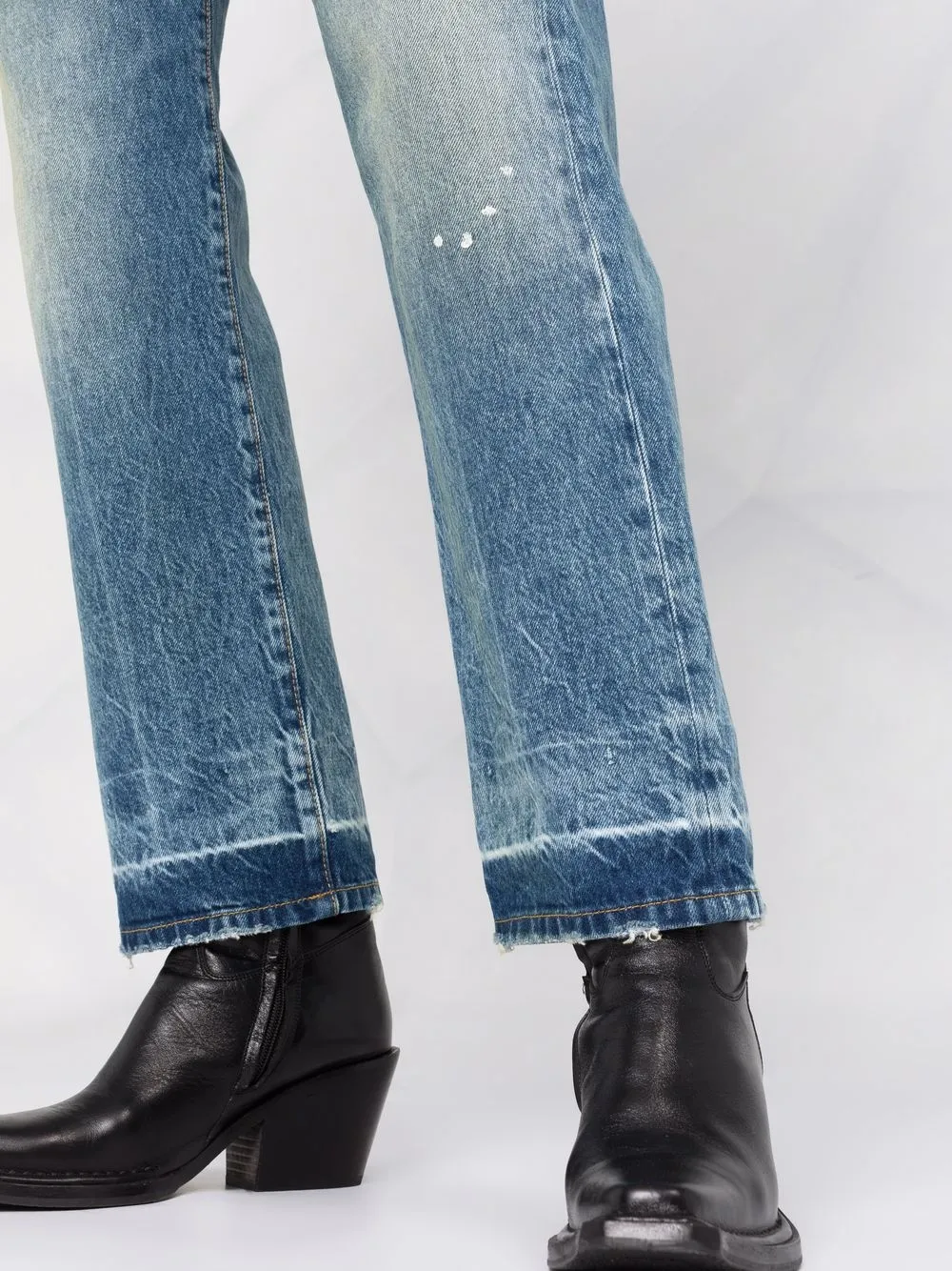 r13 boyfriend 中腰直筒牛仔裤