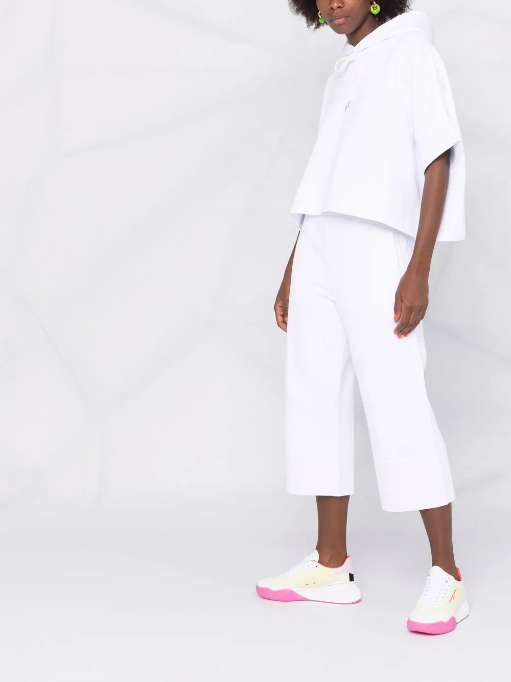 Stella McCartney Pantaloni svasati crop | Image 6