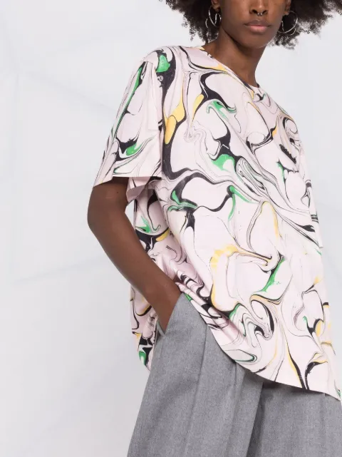 stella mccartney marble t shirt