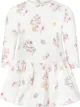 Image 1 of Monnalisa floral-print long-sleeved dress