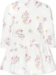 Image 2 of Monnalisa floral-print long-sleeved dress