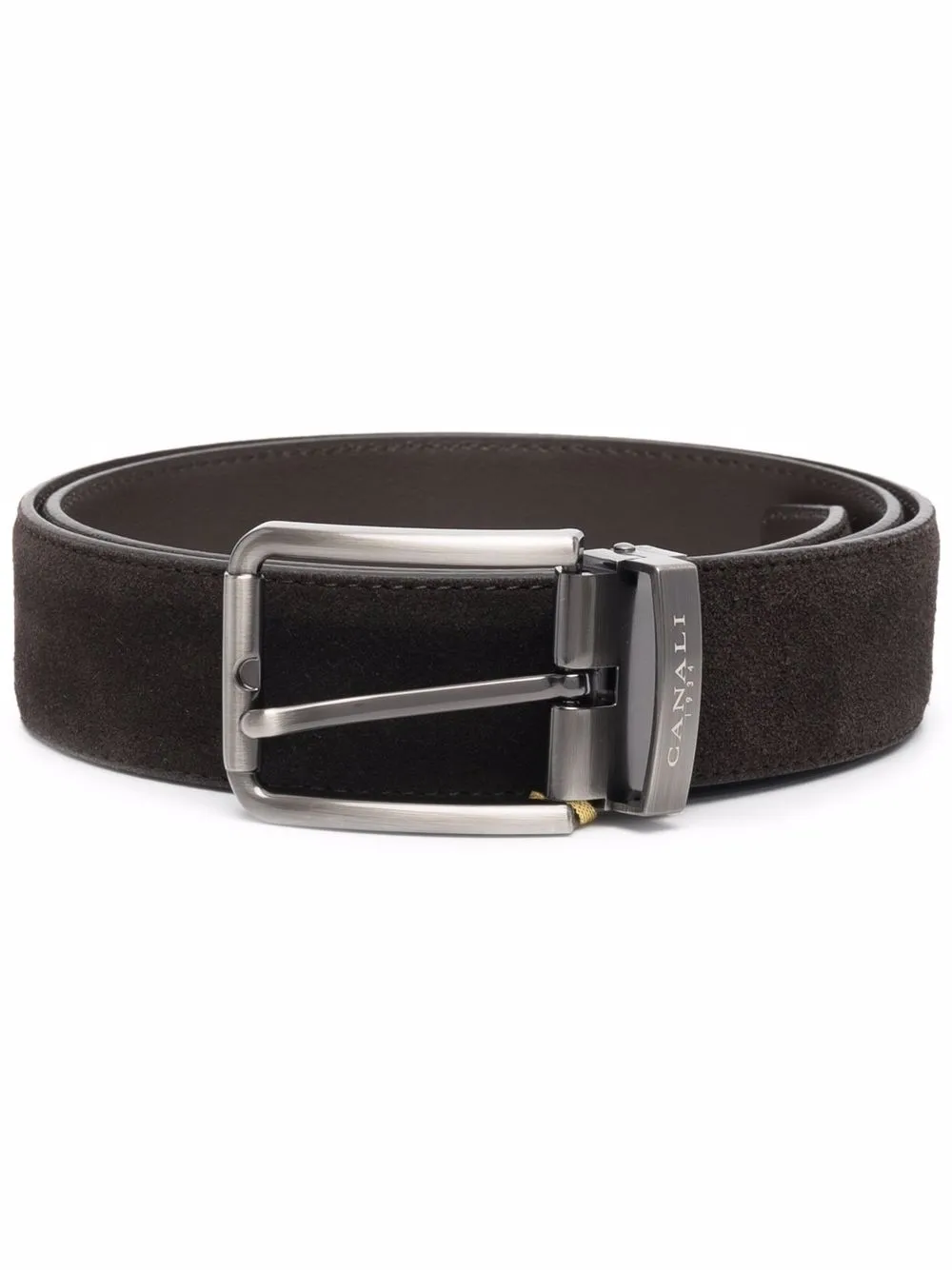 Canali buckled leather belt 14075₽