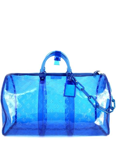 Louis Vuitton Pre-Owned 2019 Vinyl Keepall travel bag