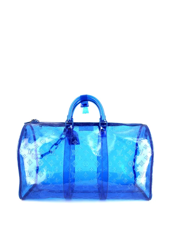 CRAZY $30000 RGB Louis Vuitton Keepall Bag 