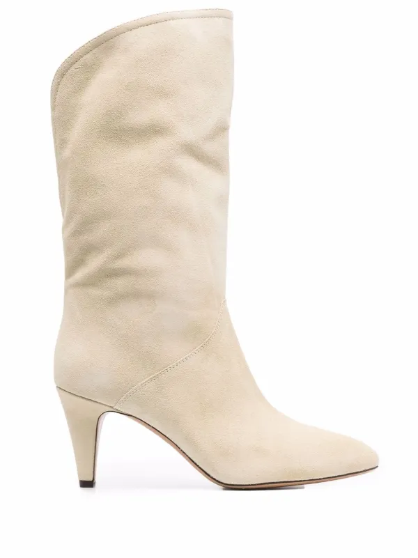 mid calf pointed boots