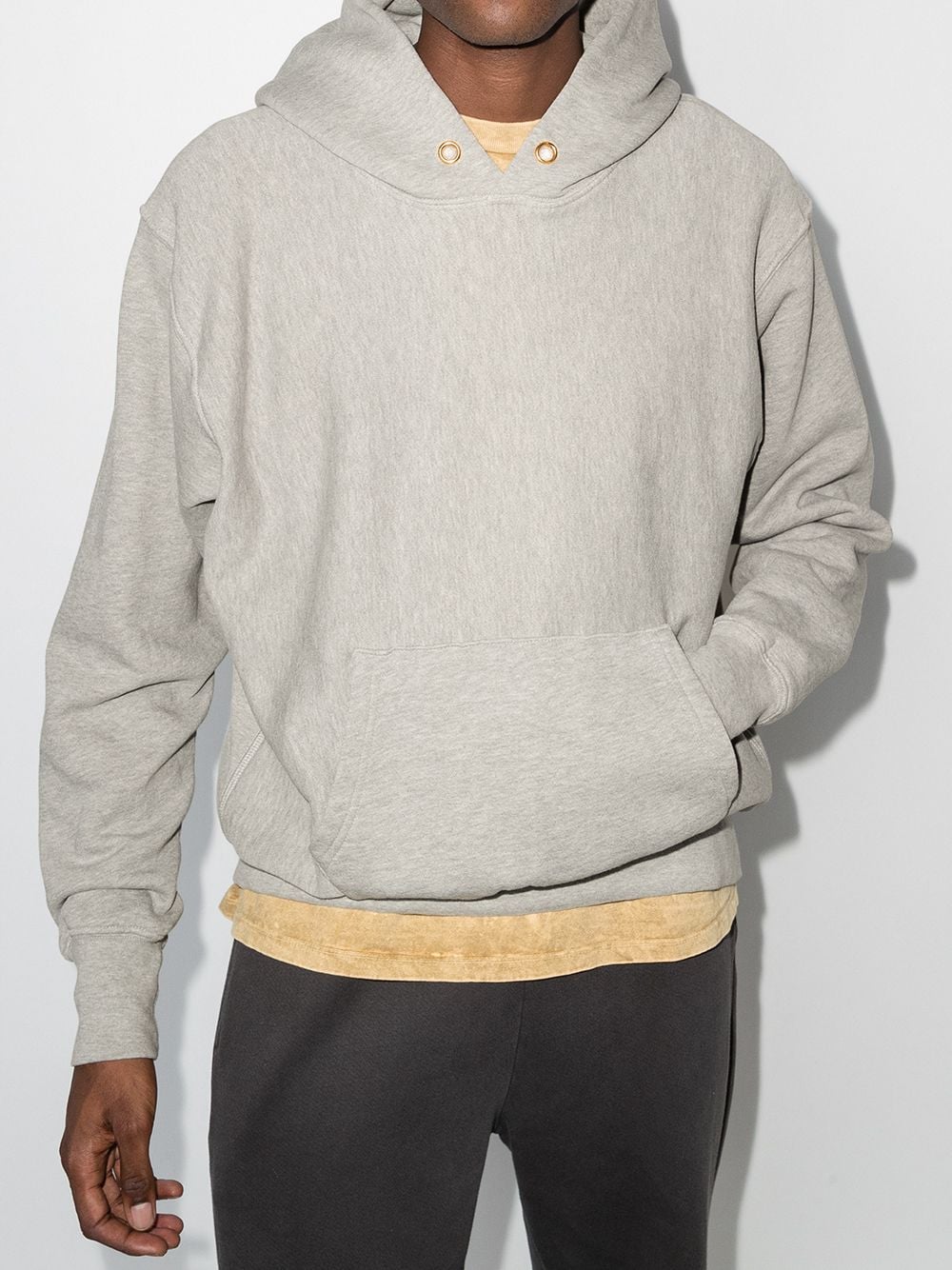 Image 2 of Les Tien long-sleeved cotton hoodie