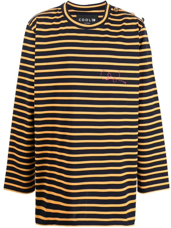 Shop COOL T.M striped long-sleeved T 