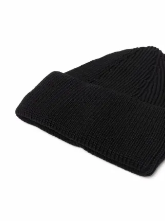 ribbed-knit merino wool beanie展示图