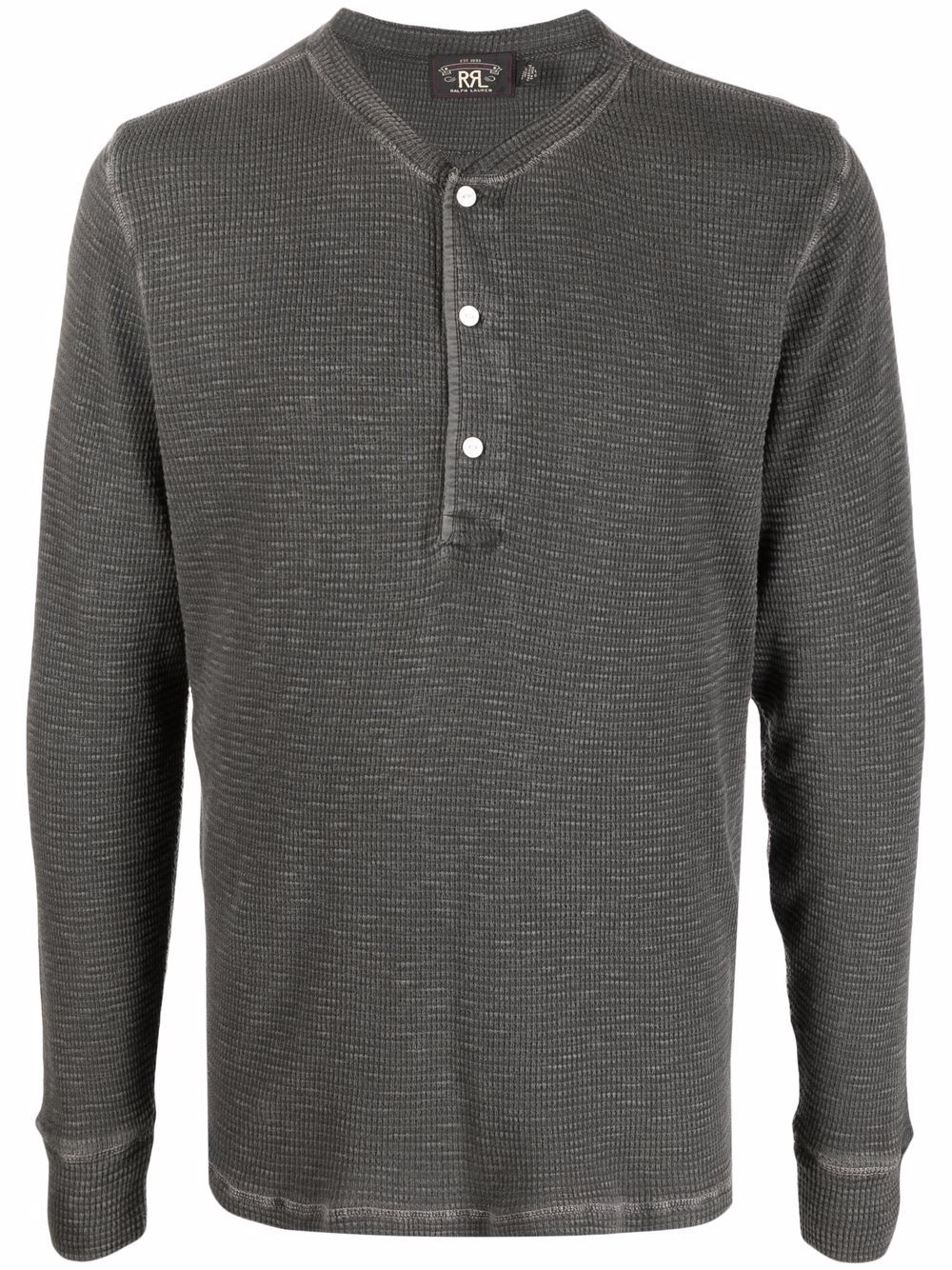 Ralph Lauren RRL long-sleeve fitted top - Grey