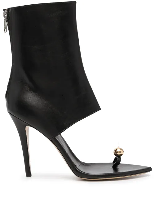 Bottines à bout ouvert - Natasha Zinko - Modalova