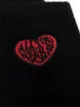 Gcds heart-motif ribbed socks