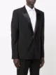 Givenchy satin-lapel blazer