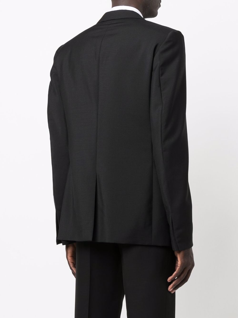 Shop Givenchy Satin-lapel Blazer In Schwarz