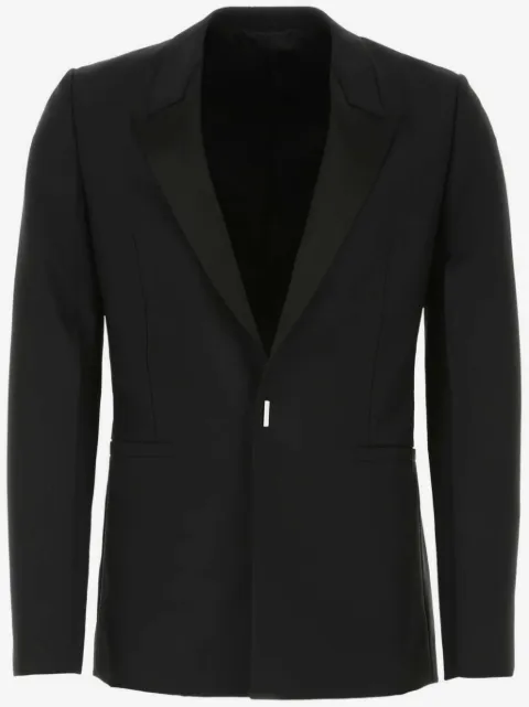Givenchy satin-lapel blazer