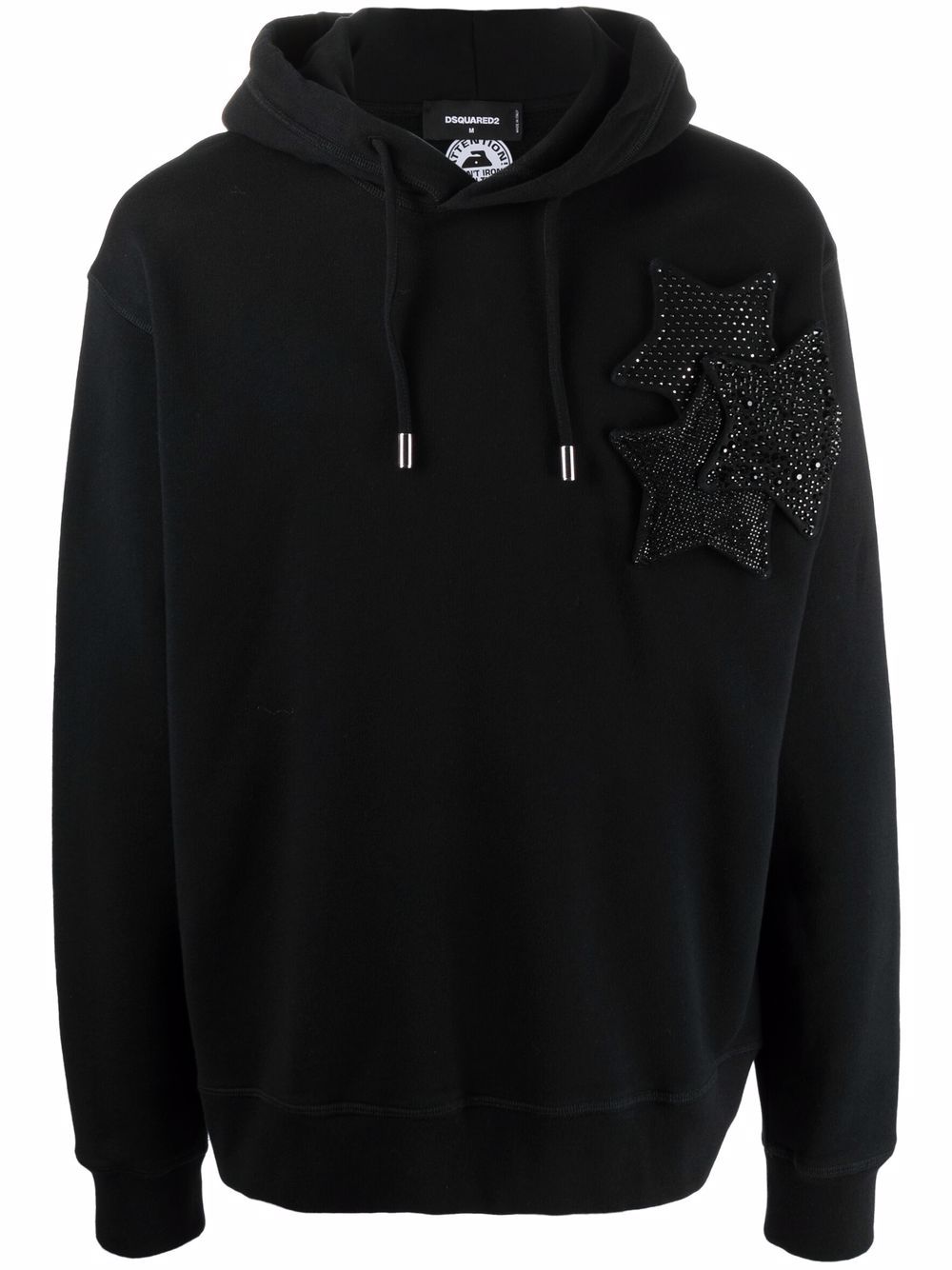 Dsquared2 star-patch Hoodie - Farfetch