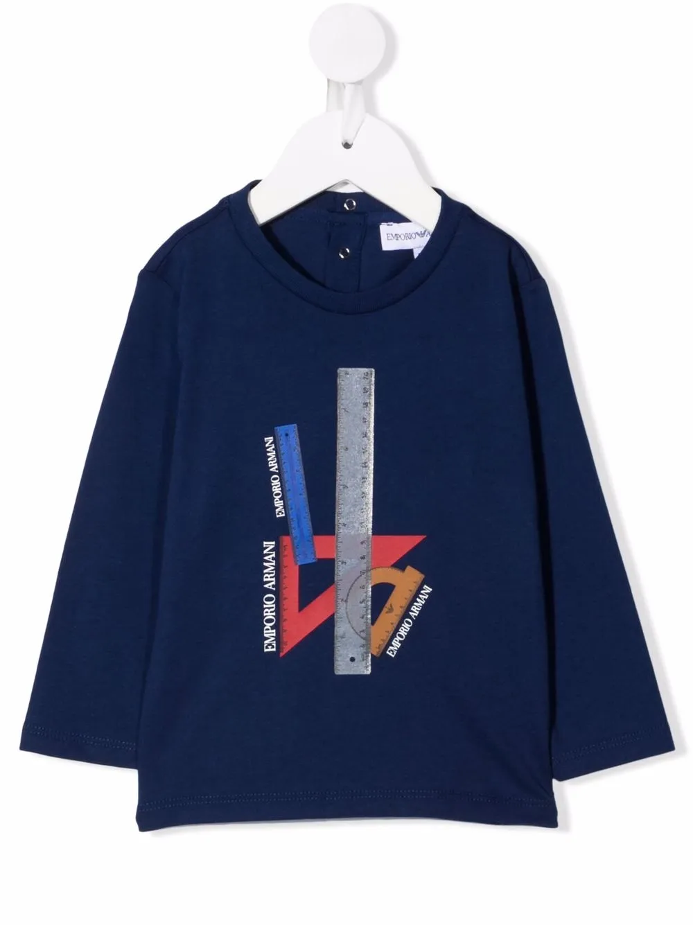 фото Emporio armani kids футболка с логотипом