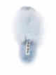 Miu Miu open-toe shearling slides