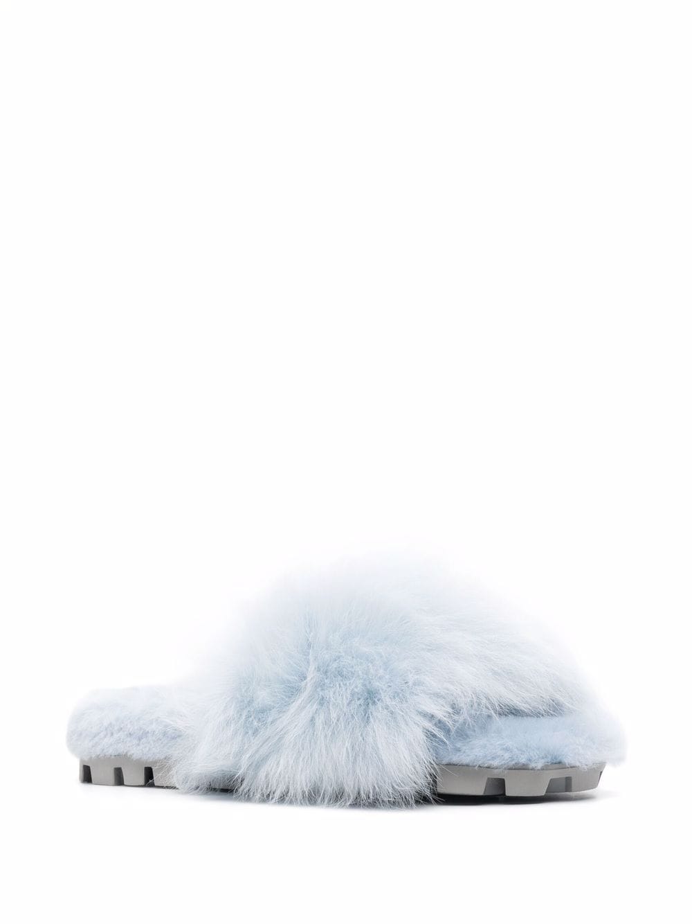 Miu Miu Slippers met open neus - Blauw