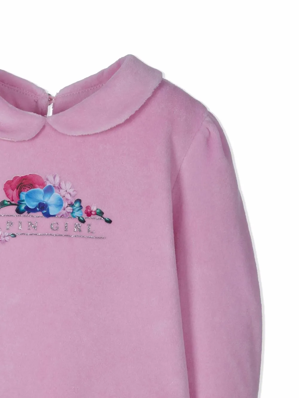 фото Lapin house комплект из толстовки и юбки с цветочным принтом