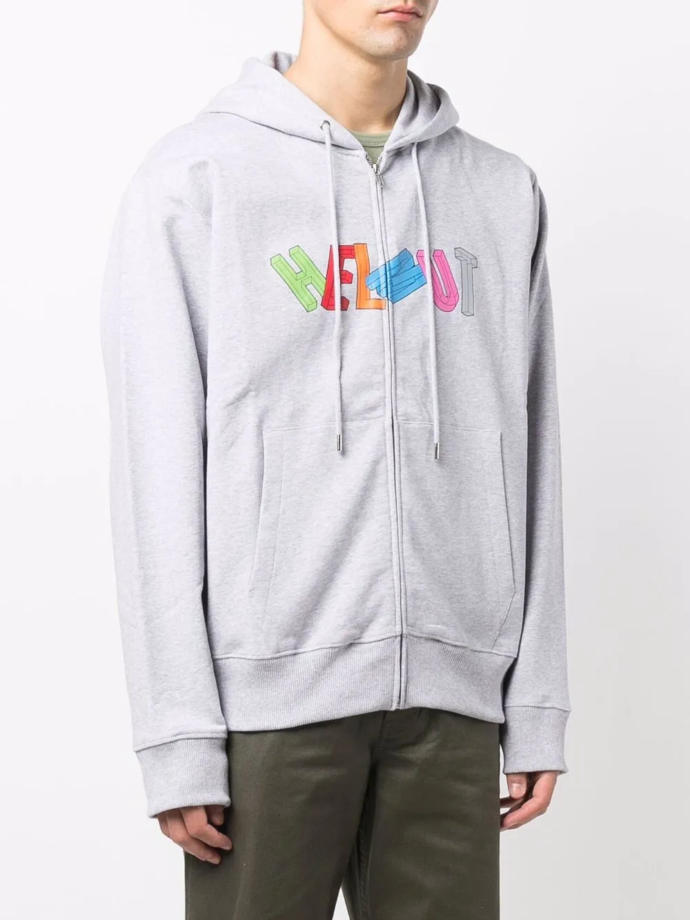 фото Helmut lang худи с логотипом