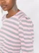 GANNI striped longsleeved top