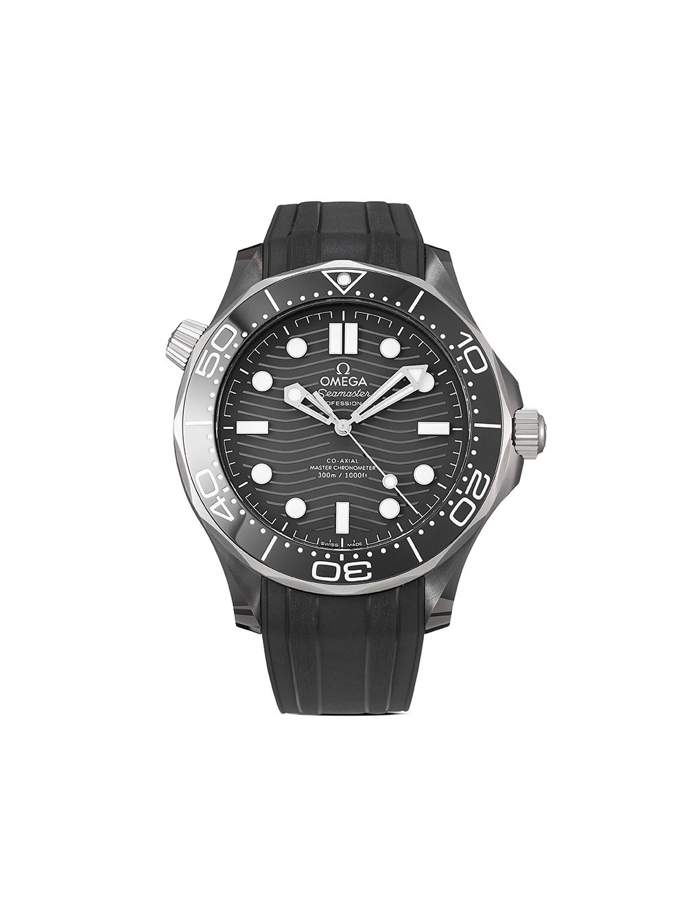 фото Omega наручные часы seamaster diver 300m pre-owned 43.5 мм 2021-го года