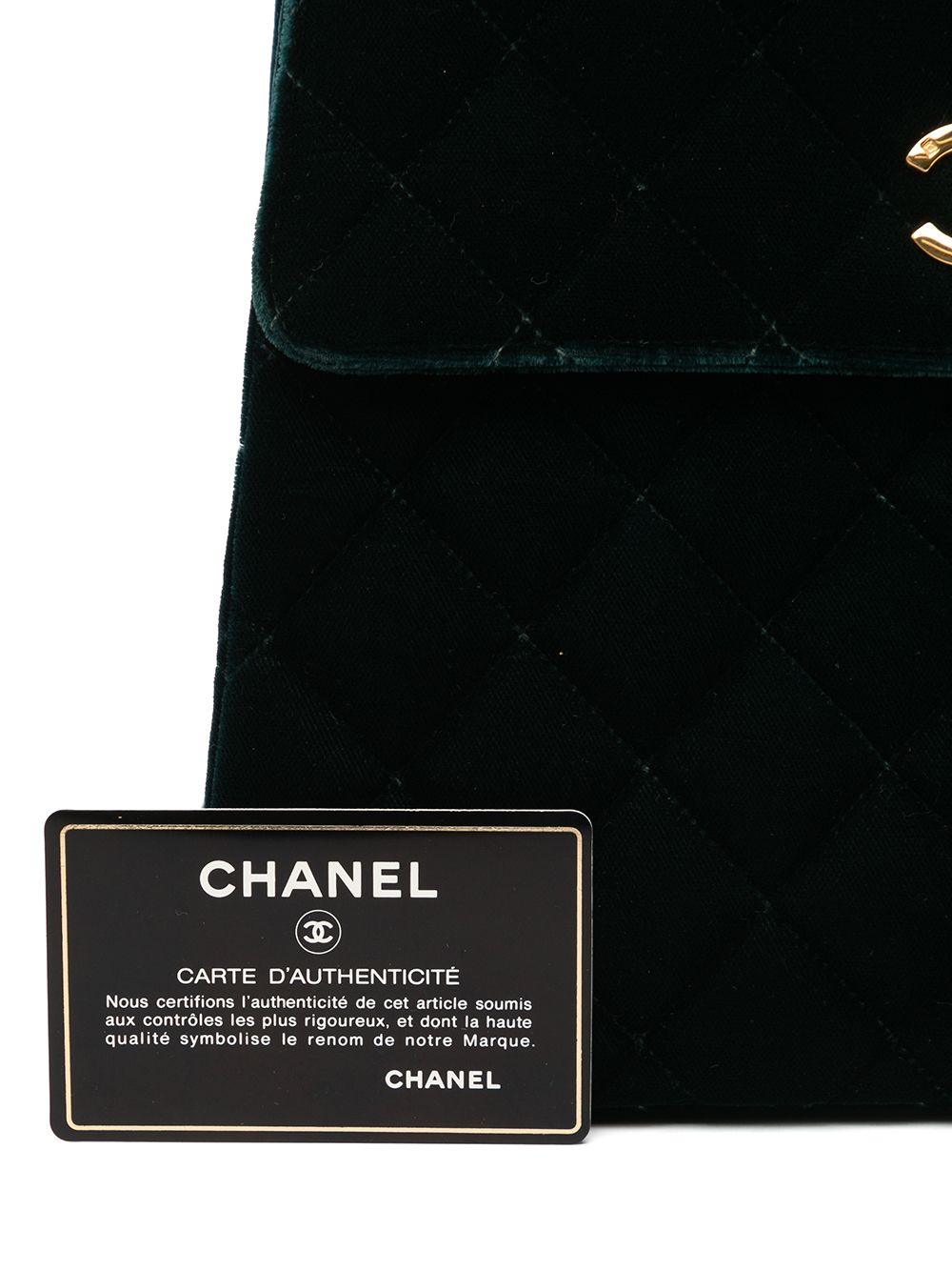 CHANEL 1998 CC diamond-quilted handbag Women