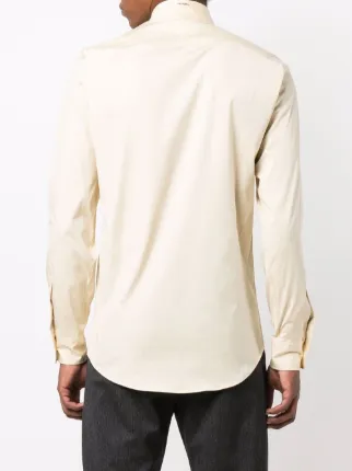 long-sleeve stretch-cotton shirt展示图