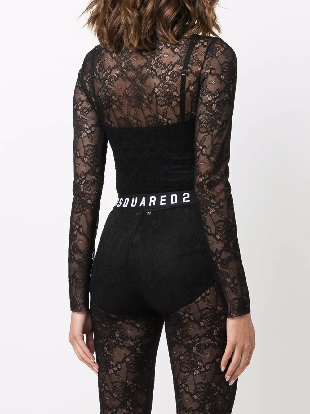 фото Dsquared2 кружевной топ icon