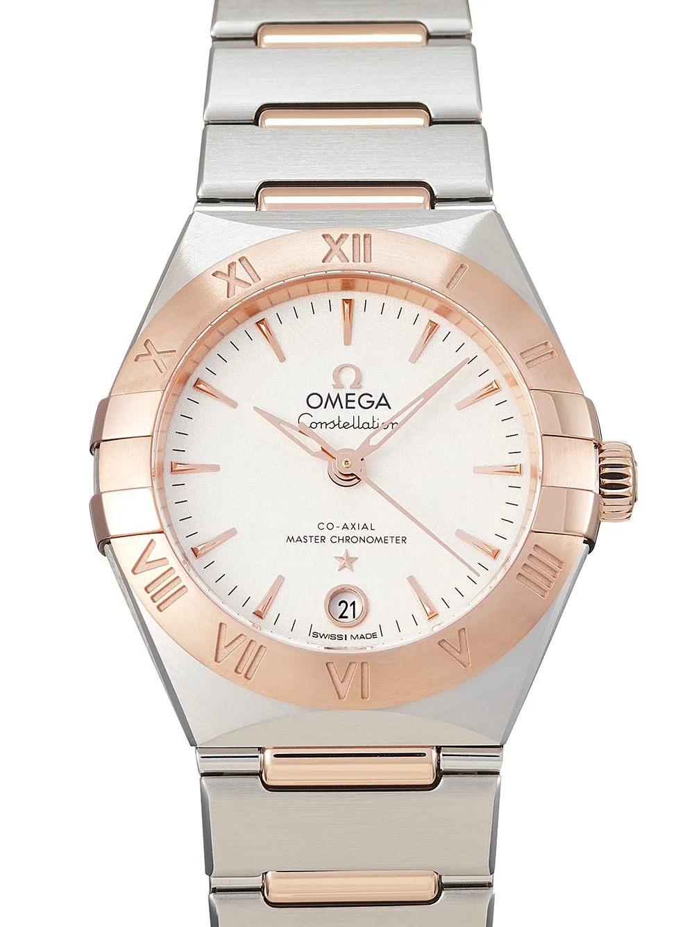 фото Omega наручные часы constellation manhattan pre-owned 29 мм 2021-го года