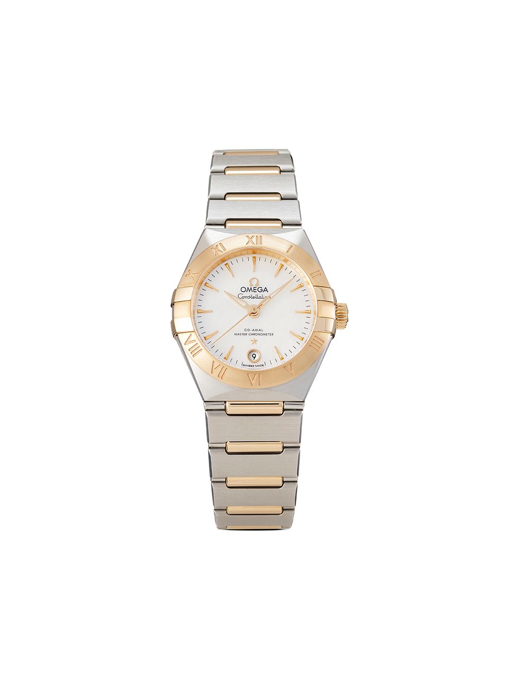 фото Omega наручные часы constellation manhattan pre-owned 29 мм 2021-го года