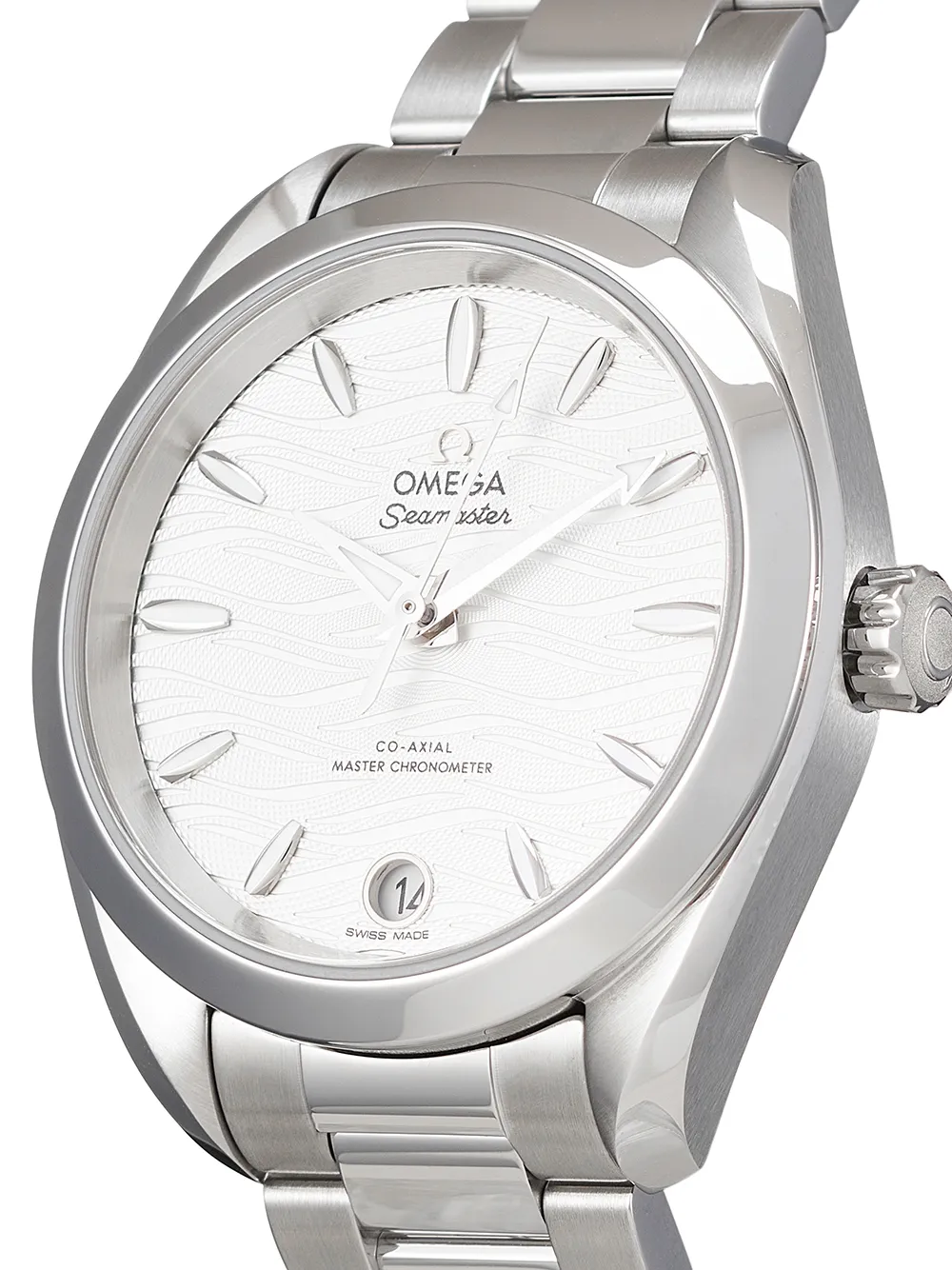 фото Omega наручные часы seamaster aqua terra 150m pre-owned 34 мм 2021-го года