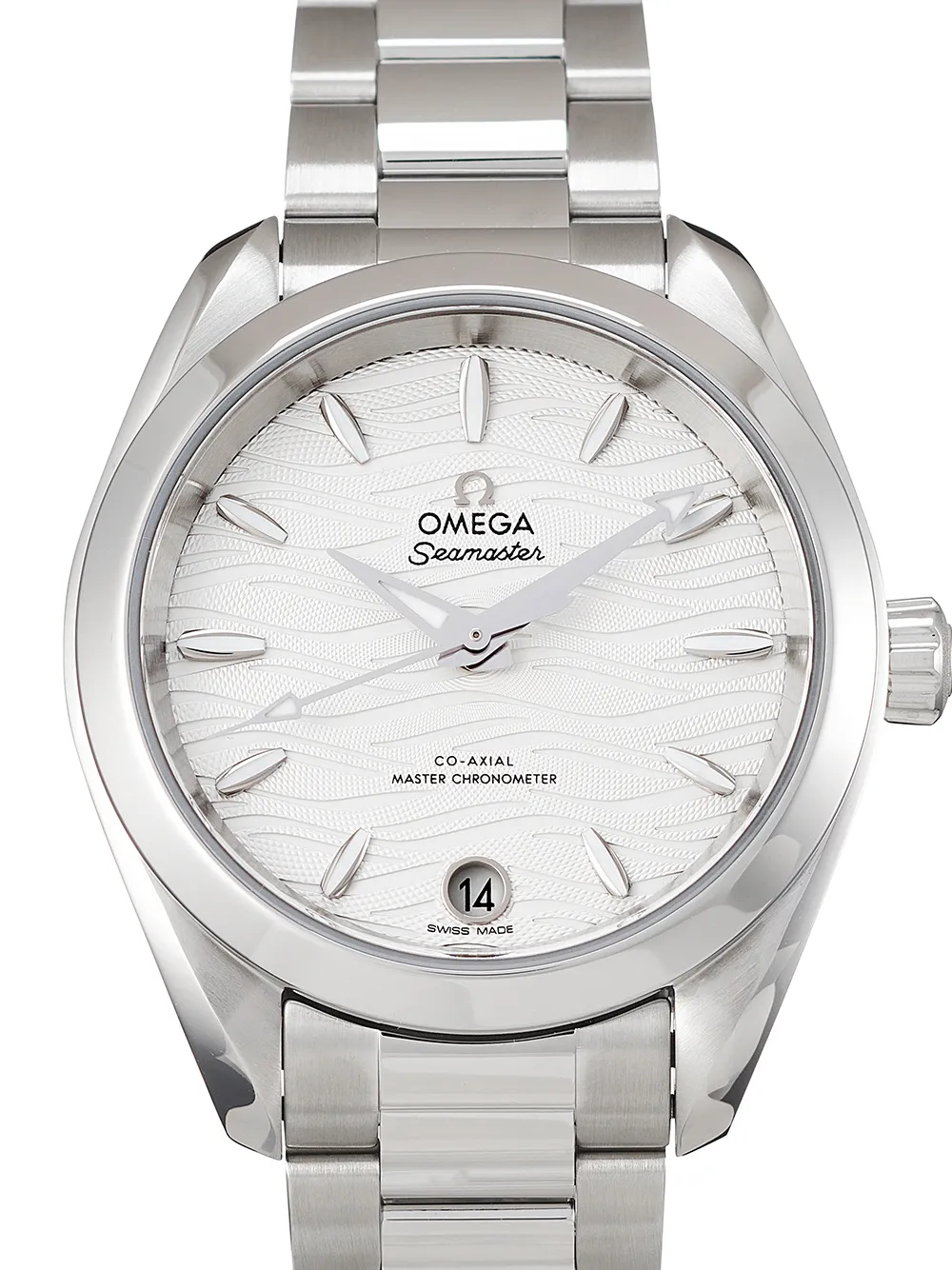 фото Omega наручные часы seamaster aqua terra 150m pre-owned 34 мм 2021-го года