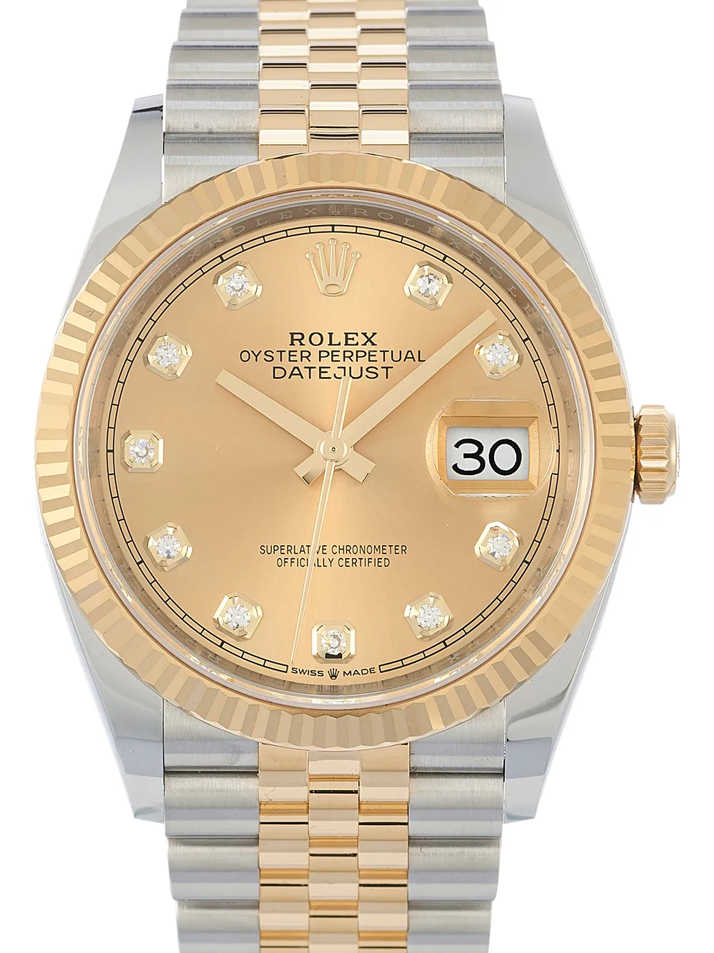 фото Rolex наручные часы datejust pre-owned 36 мм 2021-го года