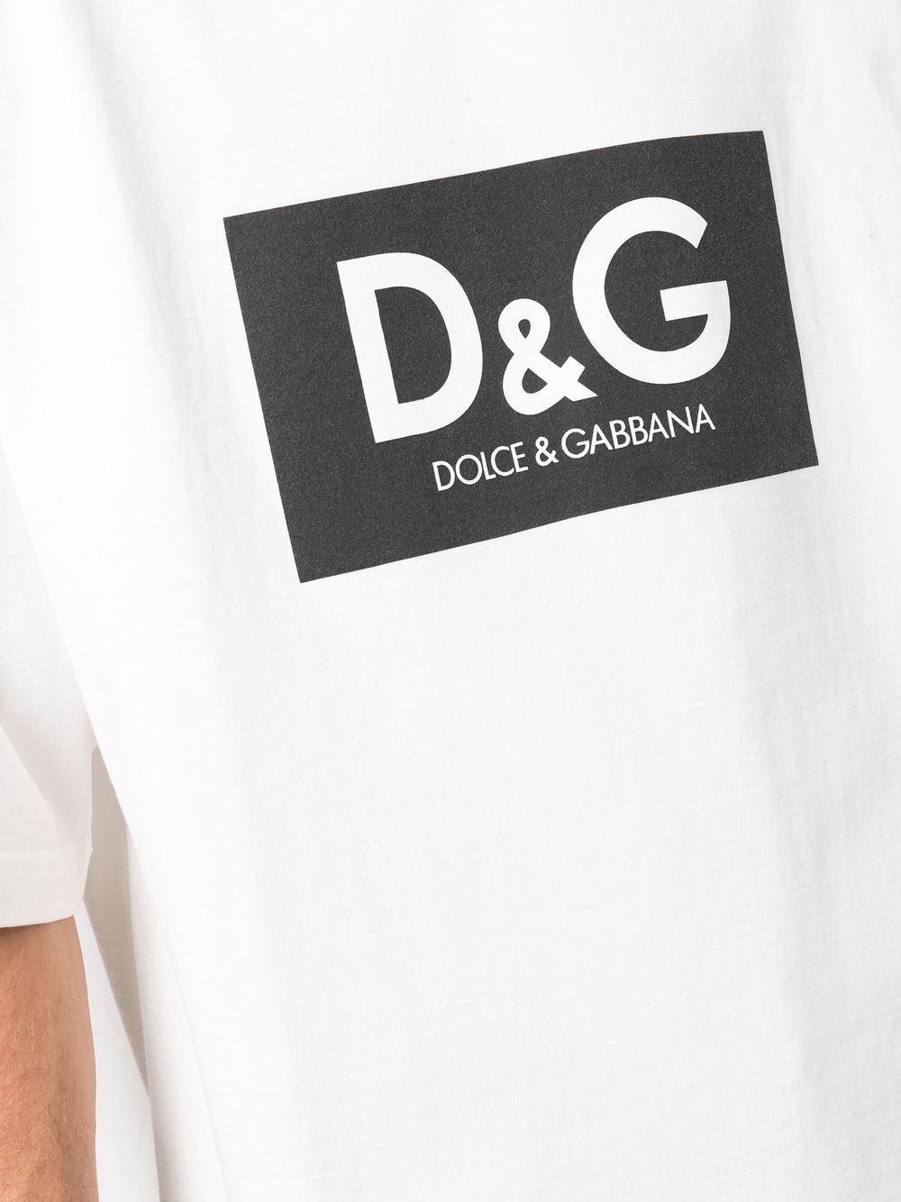 фото Dolce & gabbana футболка с логотипом