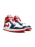 Jordan Air Jordan 1 Mid ""Patent Leather Navy/White/Red"" sneakers