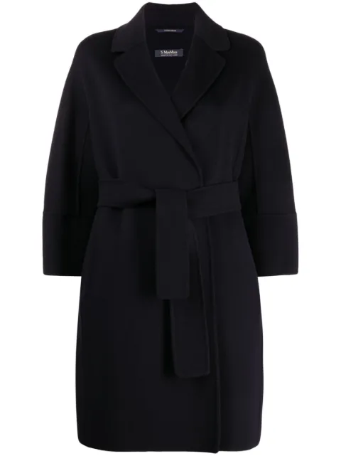 'S Max Mara Mantel mit fallendem Revers