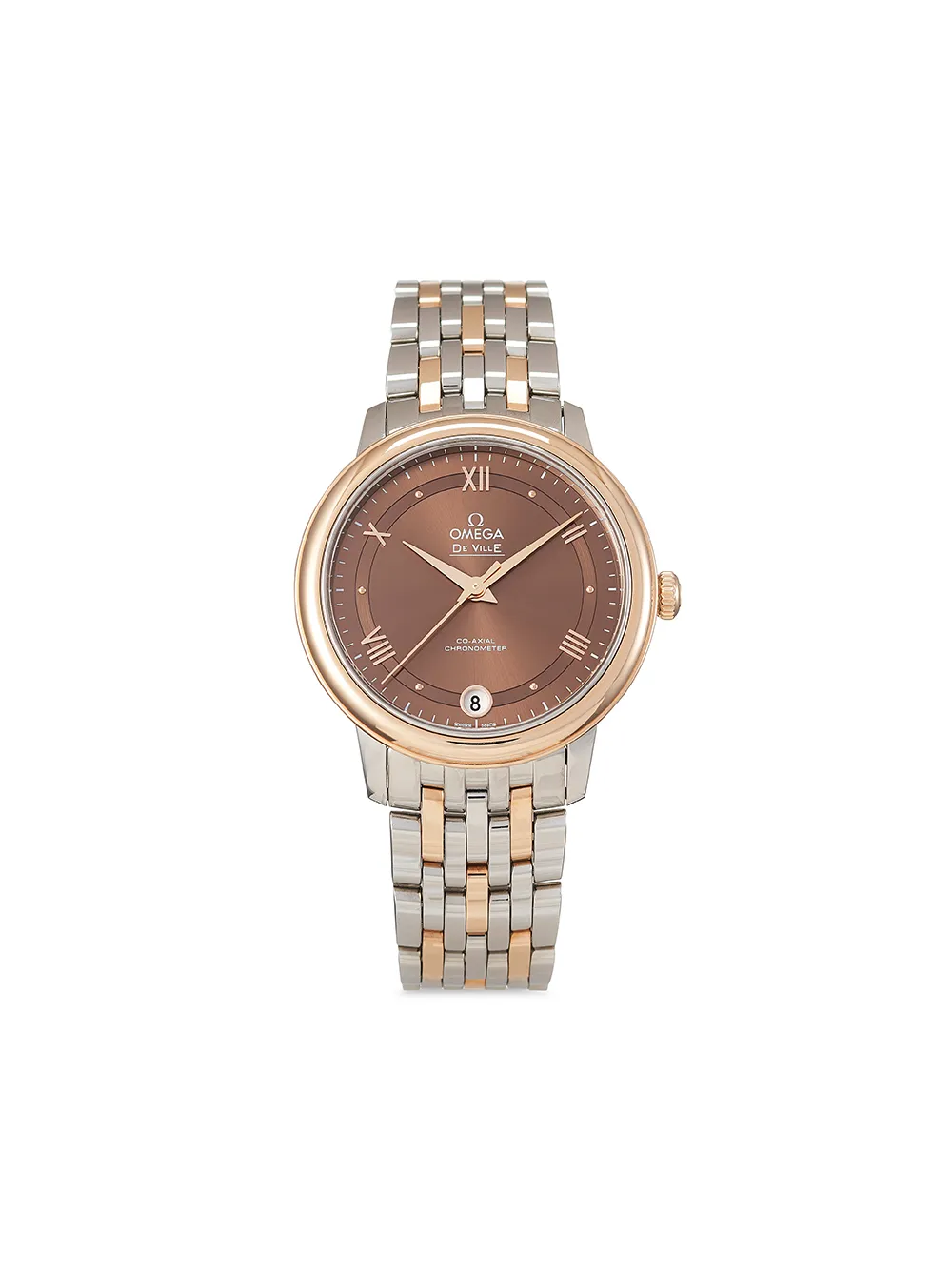 фото Omega наручные часы de ville prestige co-axial pre-owned 32.7 мм 2021-го года