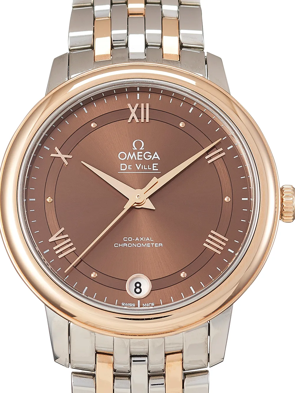 фото Omega наручные часы de ville prestige co-axial pre-owned 32.7 мм 2021-го года